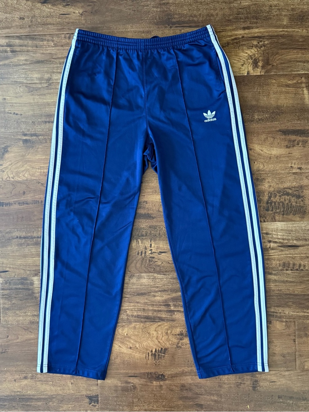 Vintage 90s Adidas Originals Beckenbauer Track Pants Size Medium